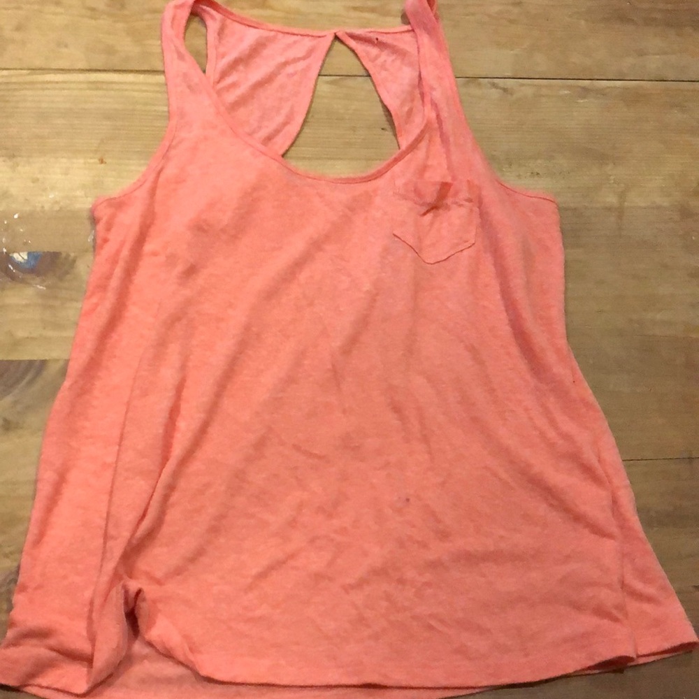 Open back tank